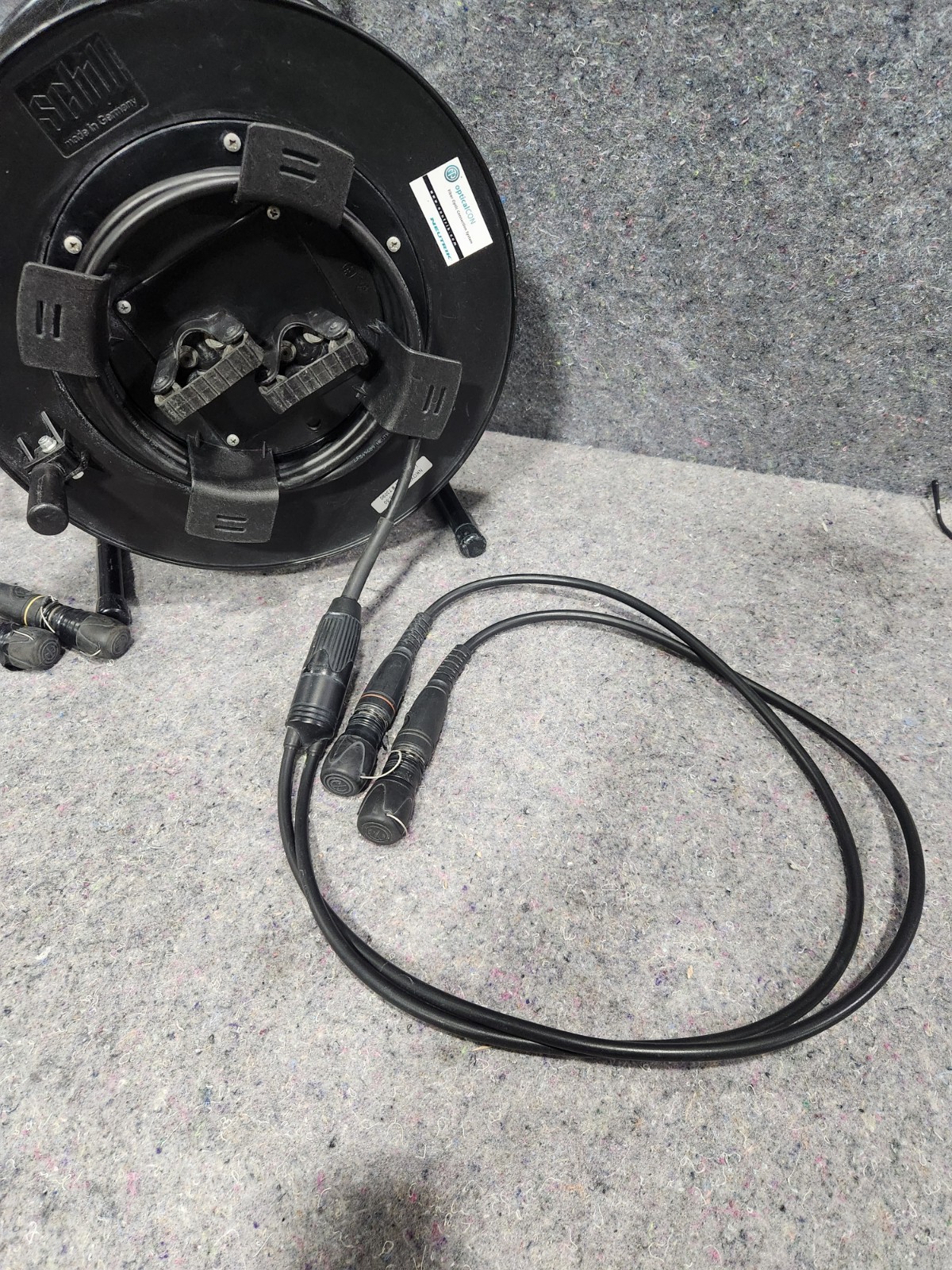 NEUTRIK Dual OpticalCON DUO 50 Meter (164ft) Multi-Mode XTreme Fiber Optic Cable
