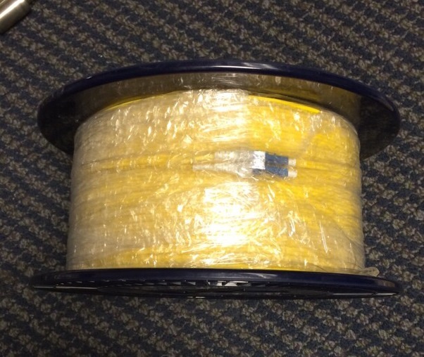 Aria Technologies 600-1875 DX Singlemode Fiber Optic LC/UPC to SC/UPC 300 Feet