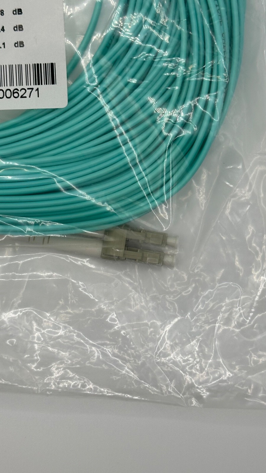 OM3 | 25 Meters | SC to LC | Multi-mode Fiber | Aqua | 50/125 | Networx
