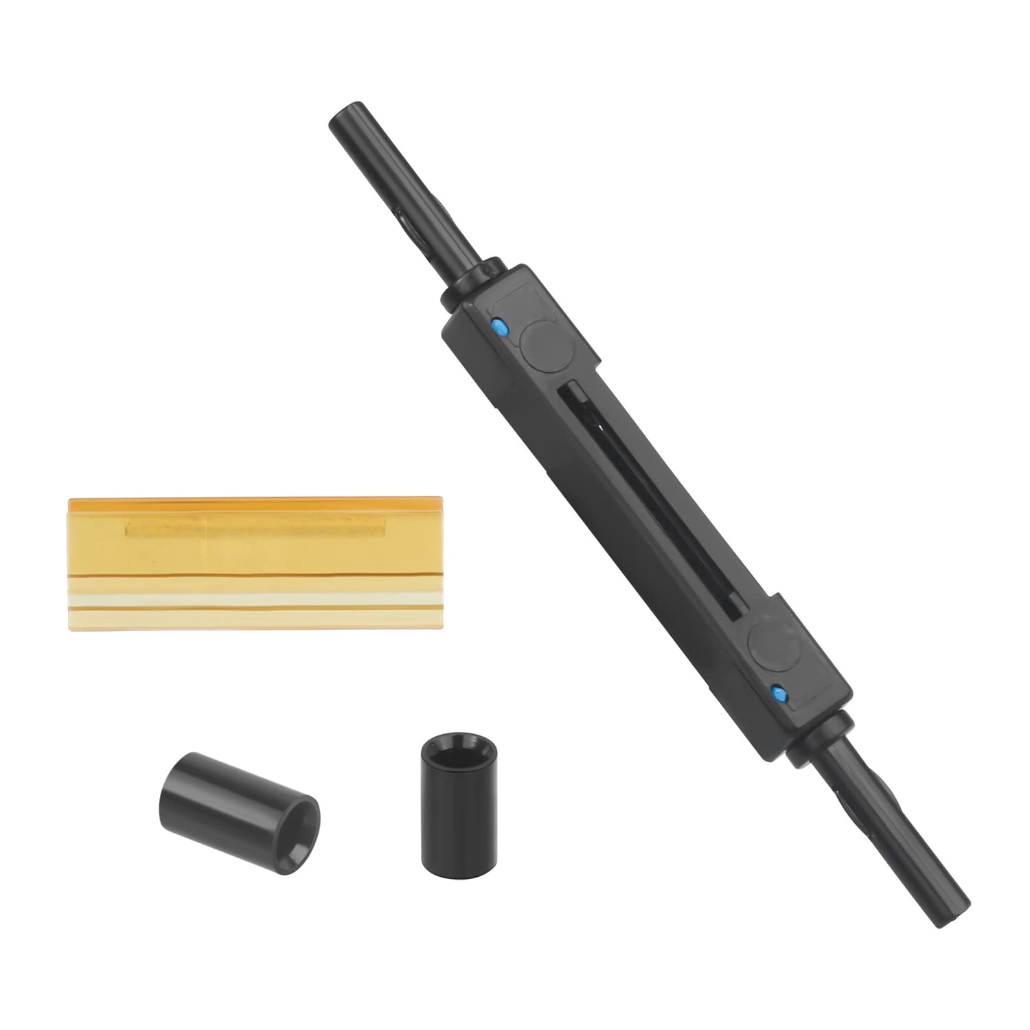 5-Pack Fiber Optic Quick Connector Optical Fiber Mechanical Splice for 0.25Mm Ba