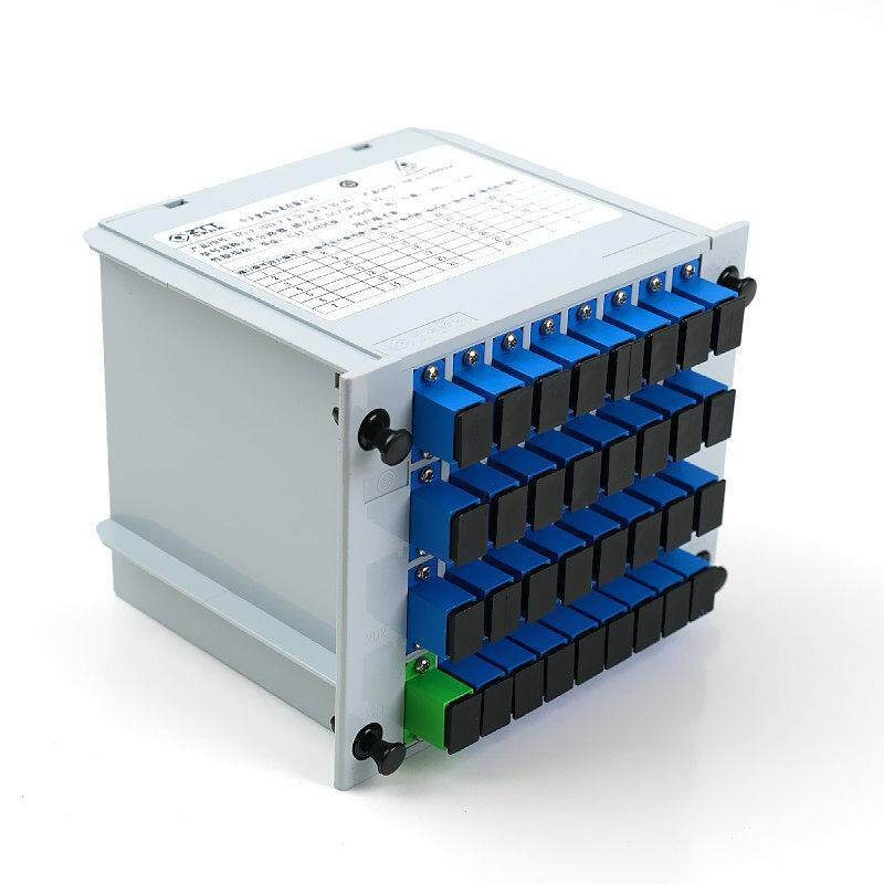 1×32 PLC Fiber Optic Cassette Splitter SC UPC/APC Optic Fiber Distribution Box