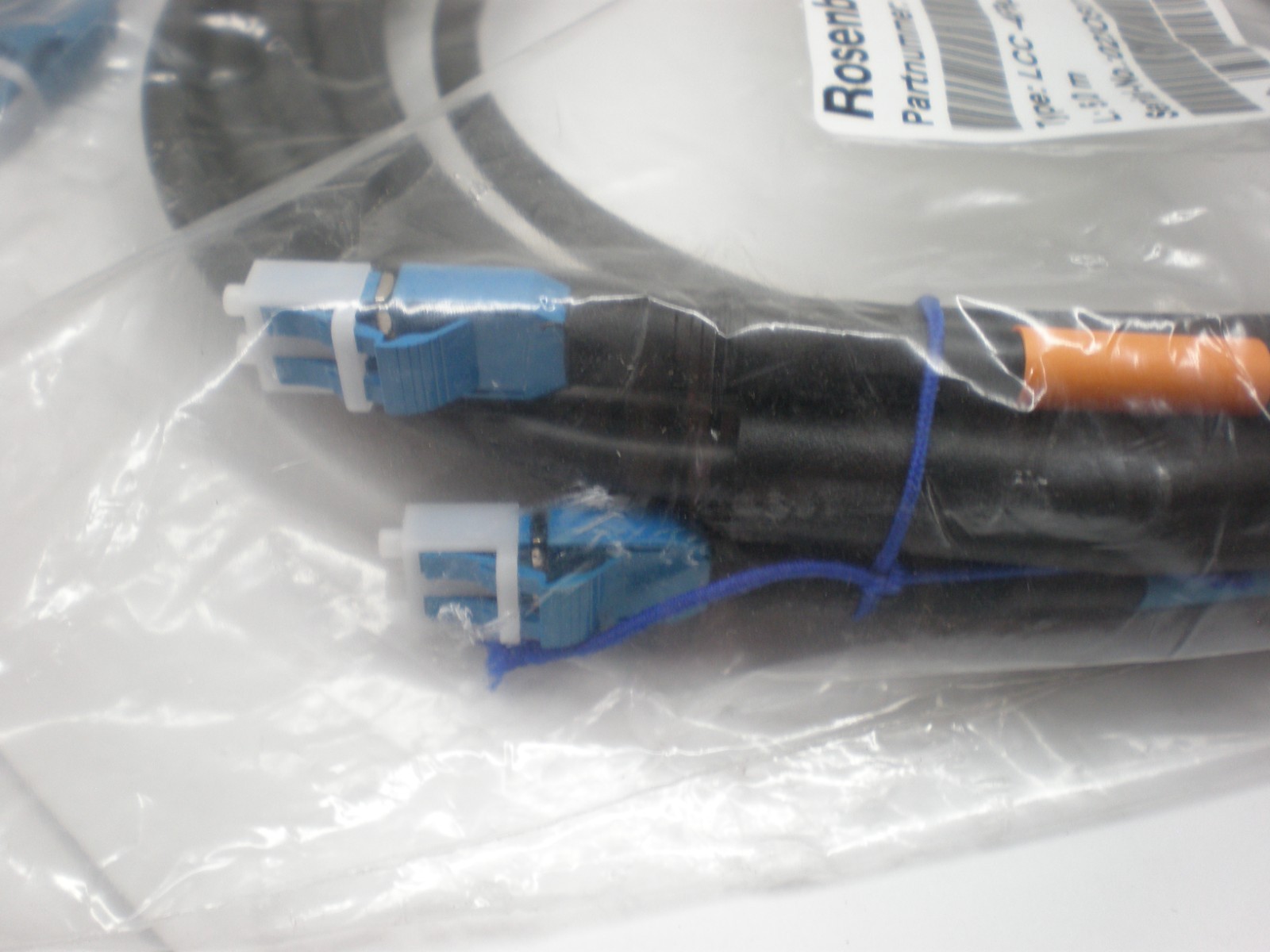 Rosenberger FB-L98B-056-5000, Fiber Jumper Cable 5M 16.4′ FT LLC-4F9μG657-LCC