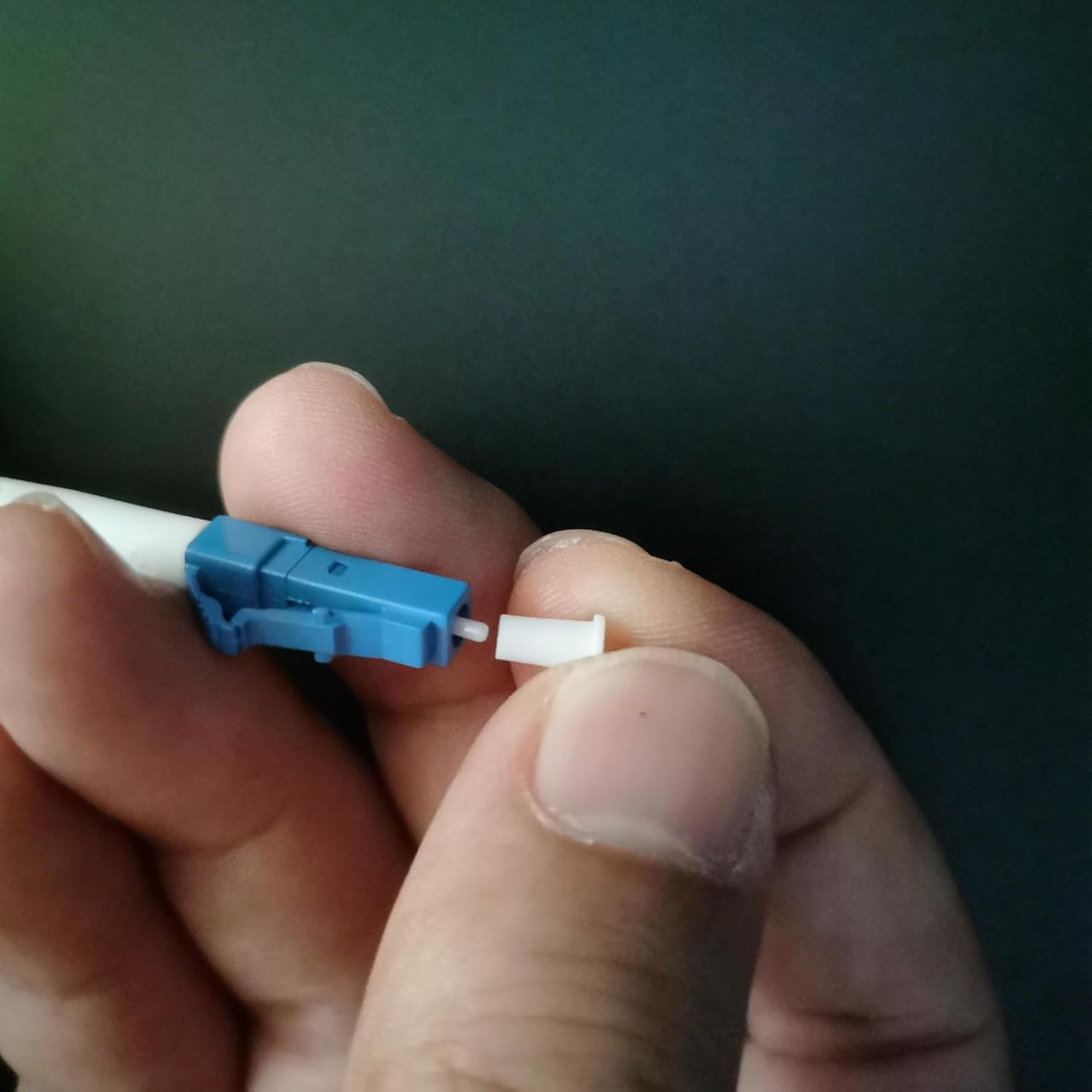 LC Dust Caps Complete Protection for LC Ends, Fiber Optic Cables, End Faces and