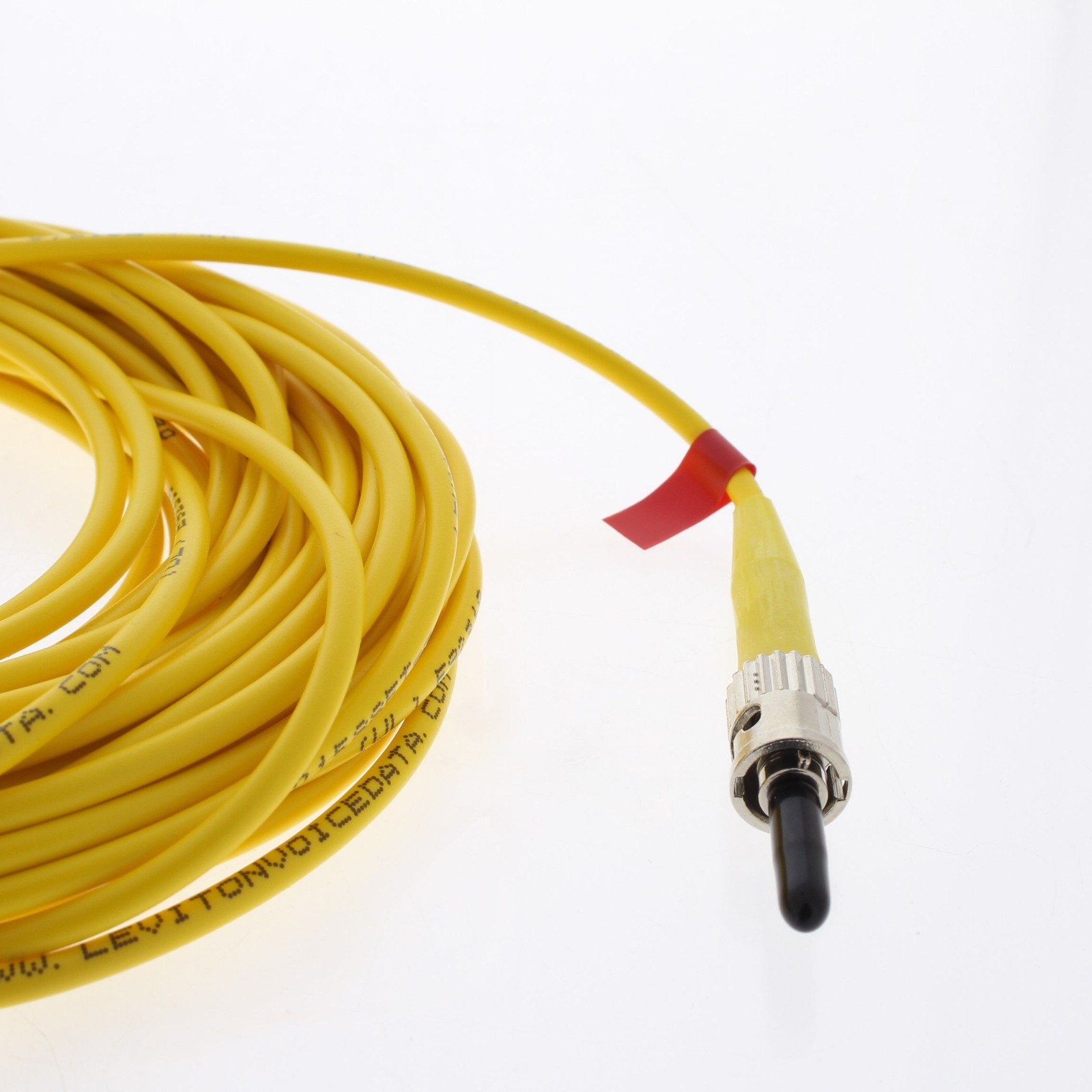 10M Leviton Fiber Optic Singlemode Simplex Patch Cable Cord ST FC PC PCSTF-S10