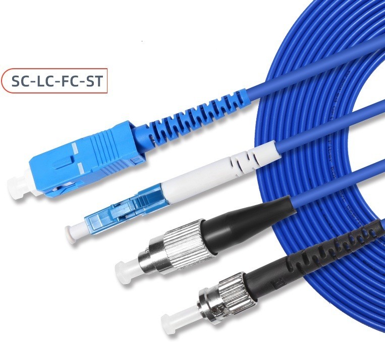 1~30M Armored Fiber Patch Cord Simplex Duplex LC/FC/SC/ST UPC 3mm SM Fiber Cable