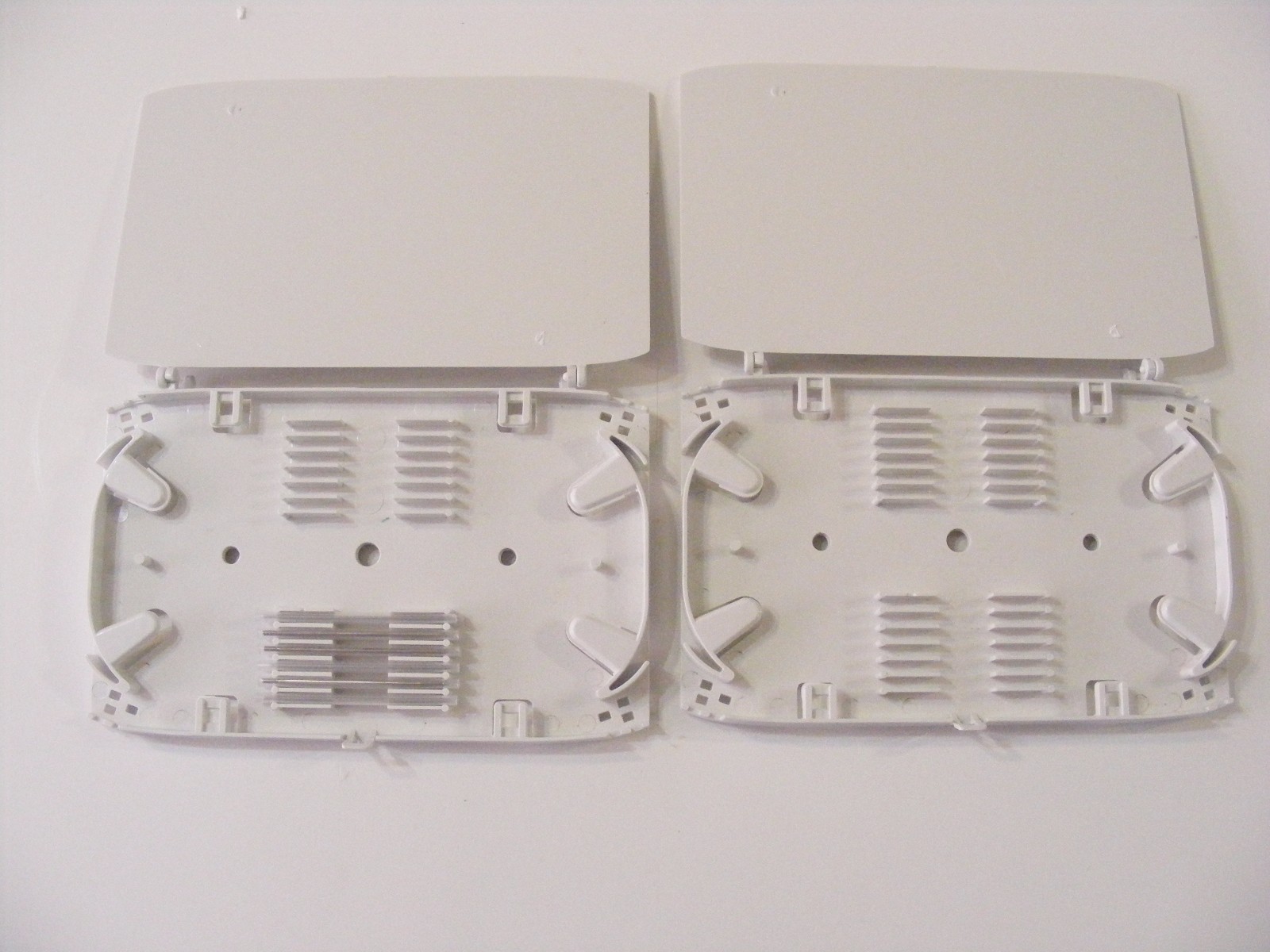 fiber optic splice tray 12 / 24 cores heat fusion heat shrink chip small x2