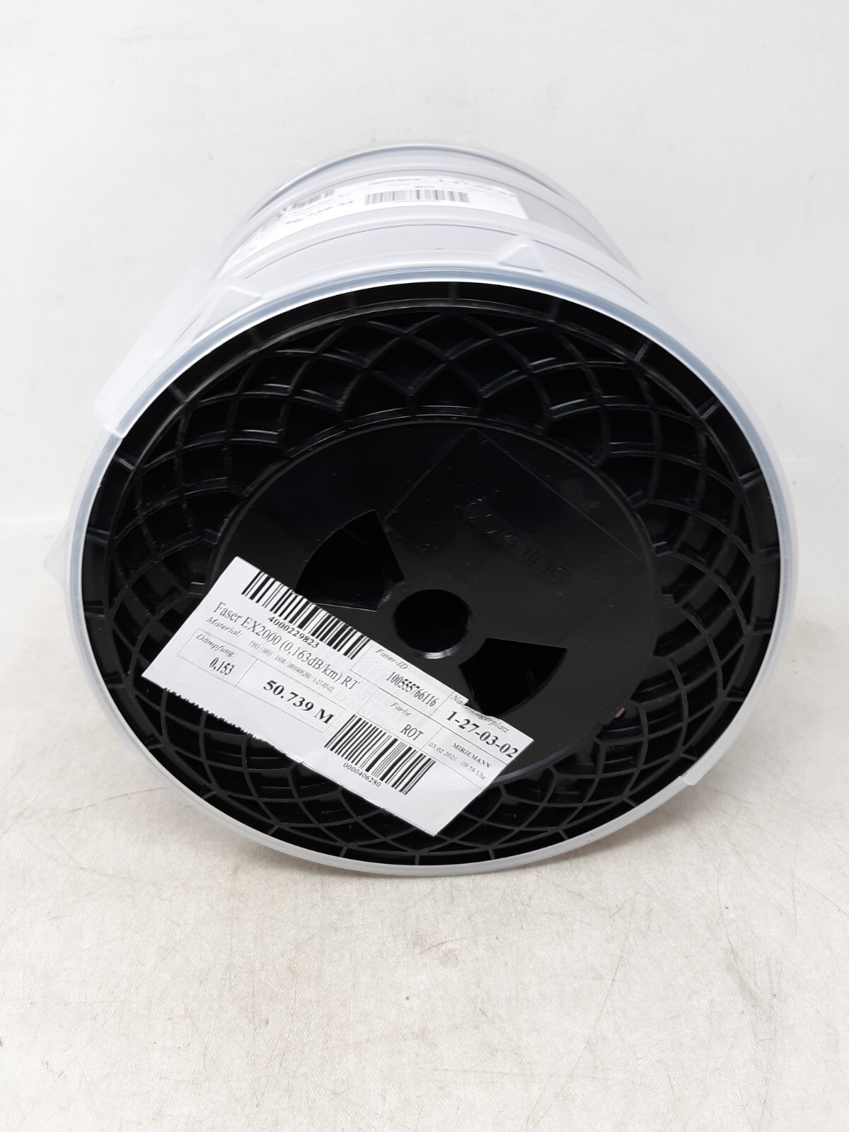 Corning Optical Cable 2000m 6600 ft Single Fibre Tight Buffer Indoor 2.0mm Fiber