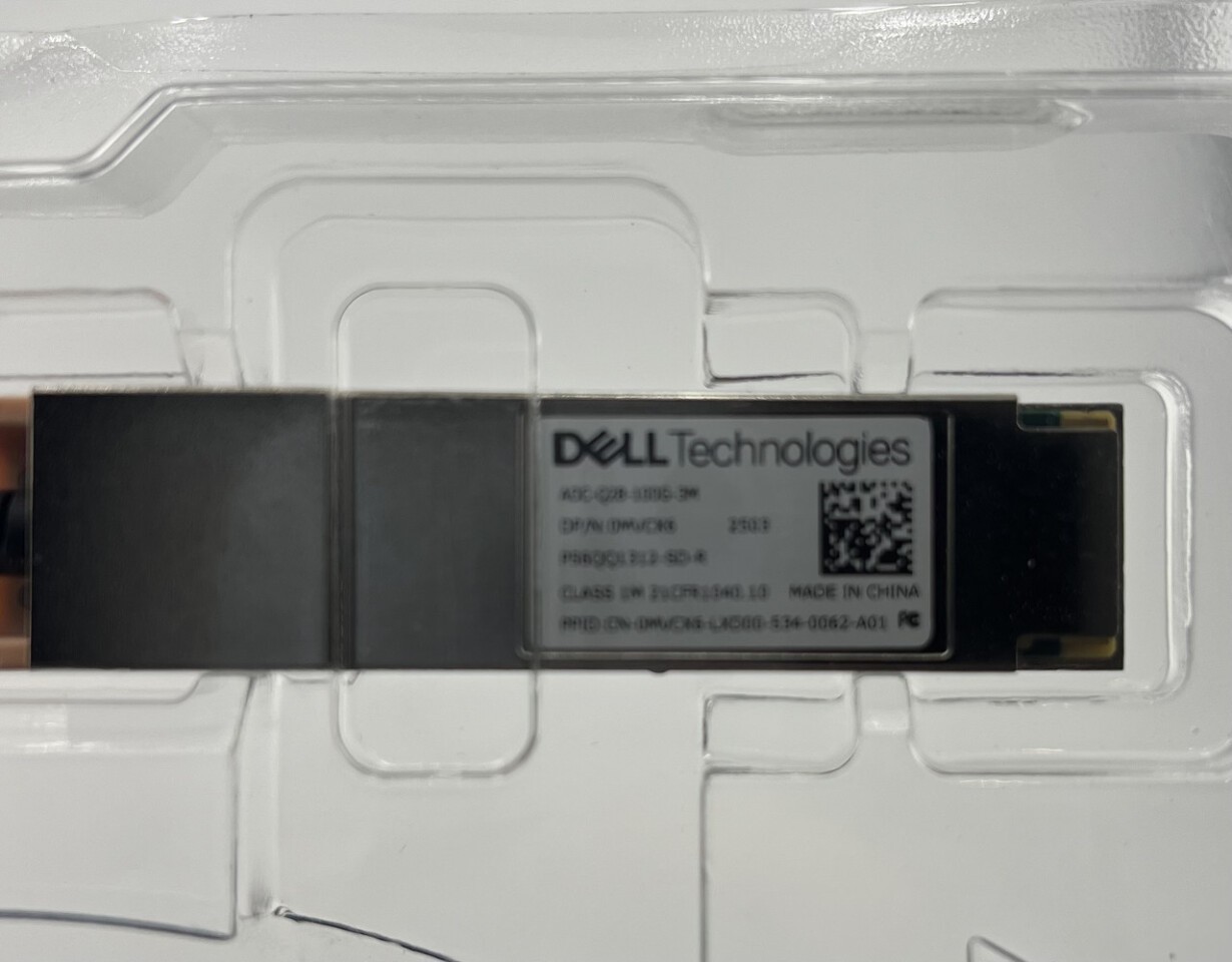 DELL QSFP-100G-AOC7M ACTIVE OPTICAL CABLE CPN: 10-3176-04