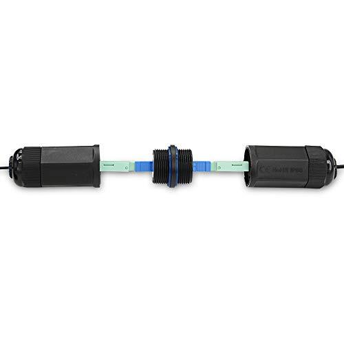 IP68 Waterproof SC Fiber Optical Coupler/Adaptor, Extend Fiber Optic Cable Le…