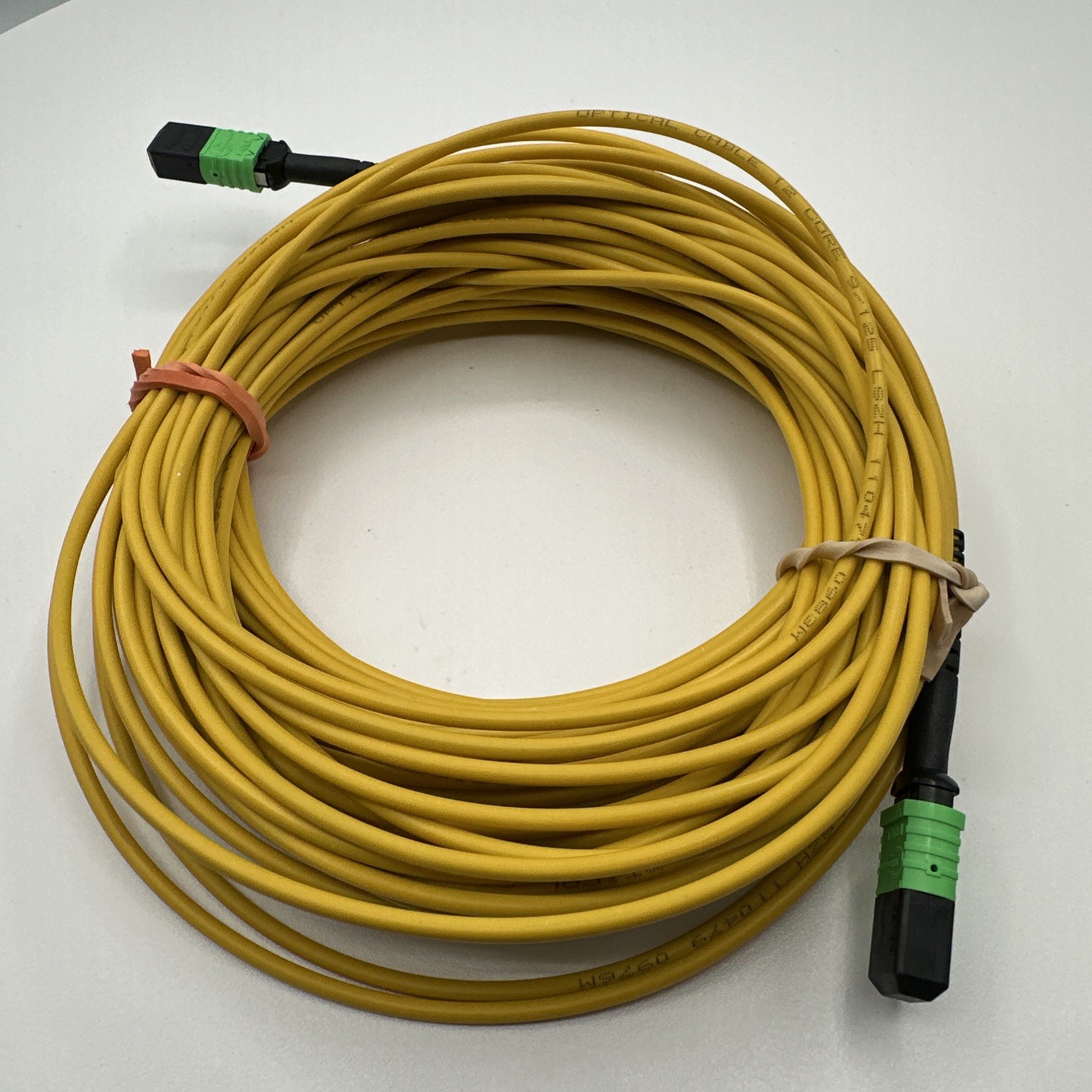 Optical Cable 12 Core 9/125 MTP/APC(M)-MTP/APC 65 FEET