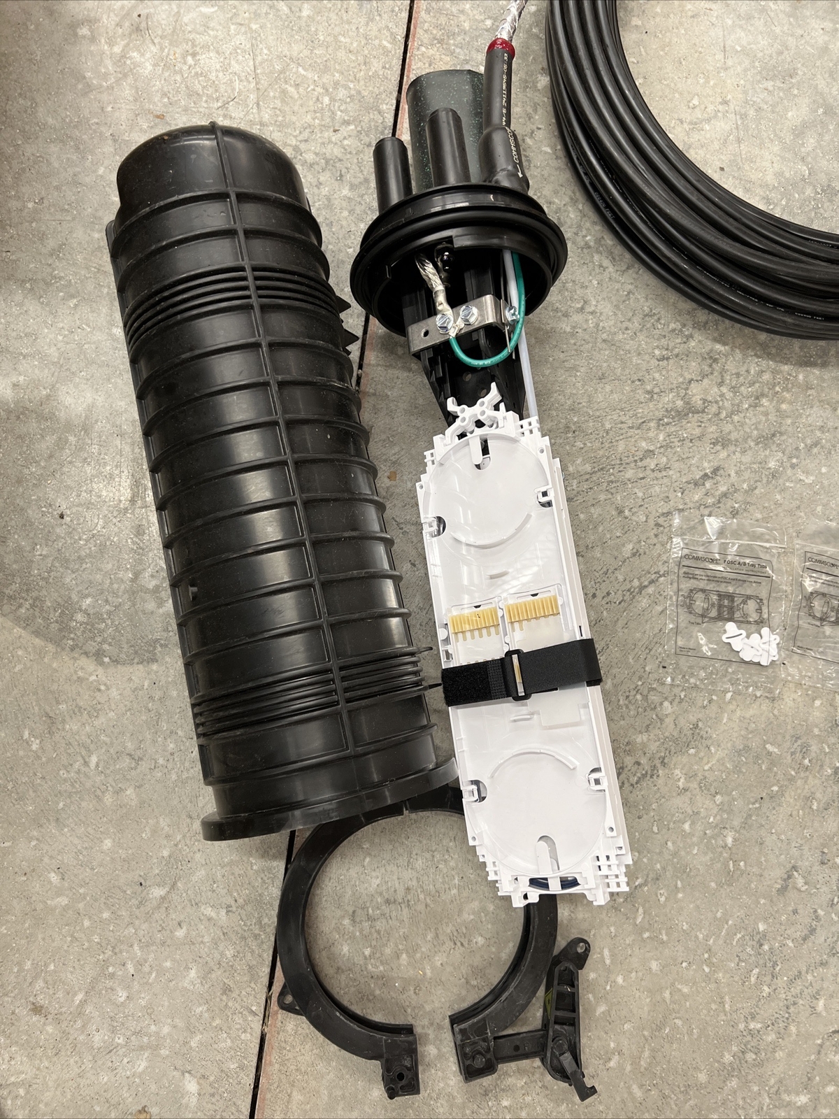 NEW Commscope FOSC 400 Fiber Optic Splice Closures Free Shipping!!!
