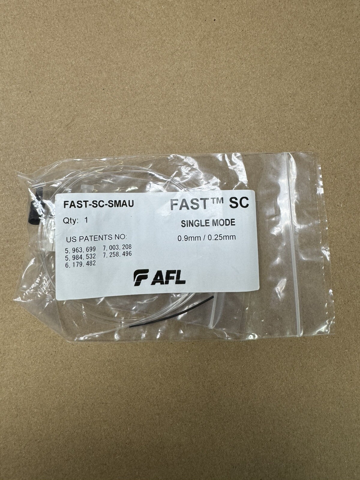 AFL SC FAST-SC-SM-Singlemode Fiber Optic Connectors 0.9/0.25mm