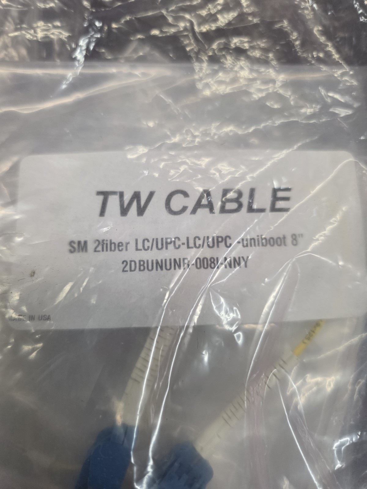 Lot Of 55 LC-LC Patch Cord Cables New Different Size And Length SX DX
