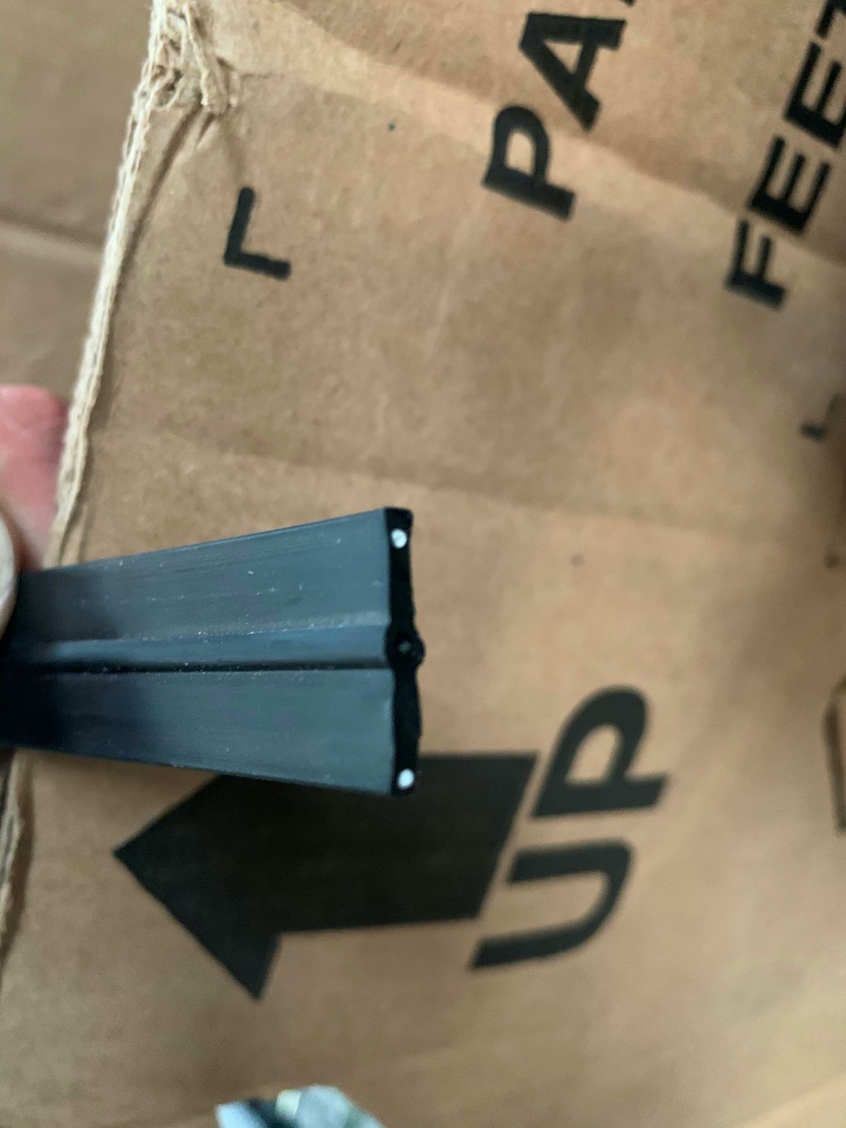 100′ Mitsubishi Eska MEGA 1mm x 2.2mm POF Simplex High Perf Fiber Optical Cable