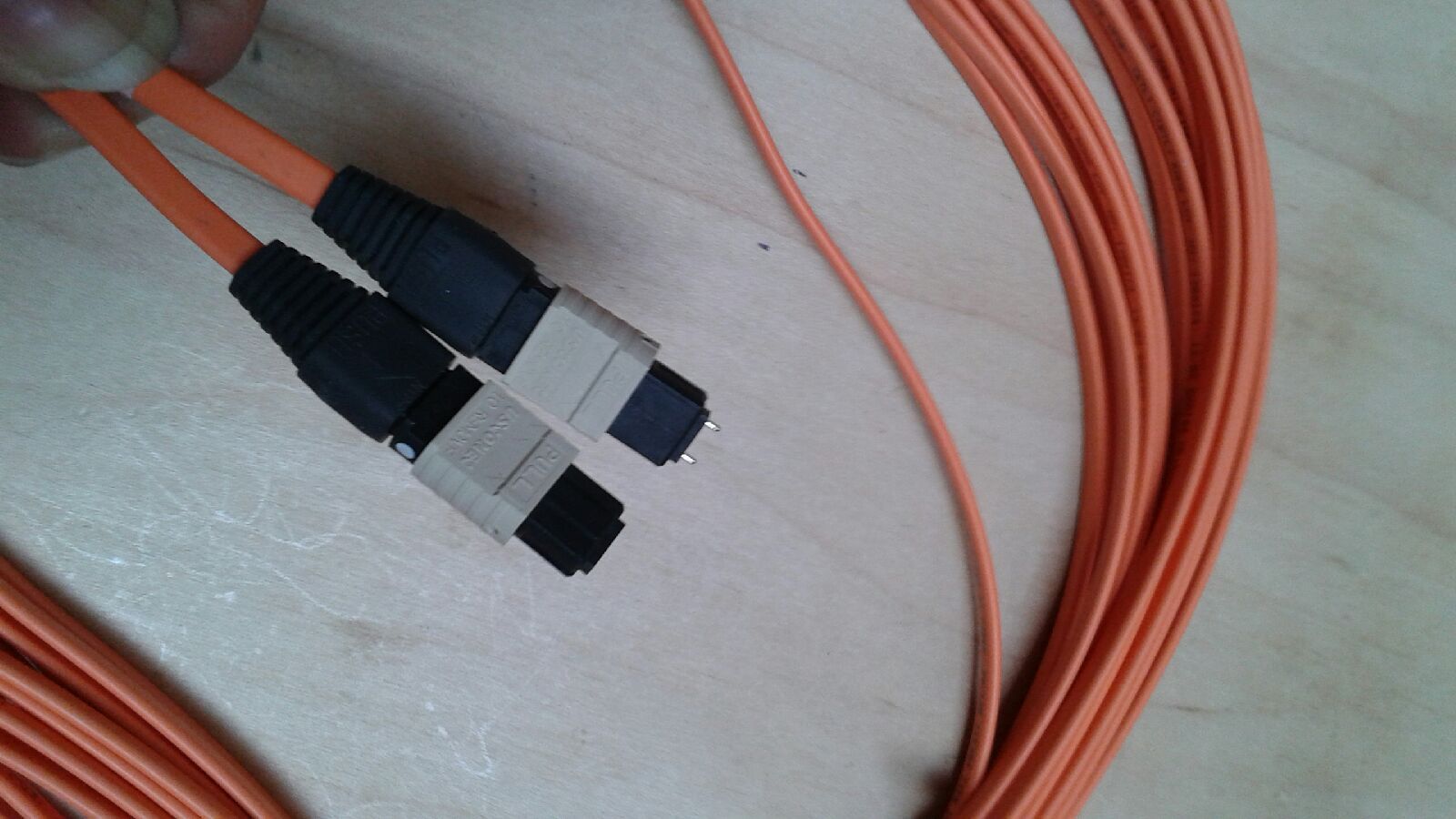 10m MTP(MPO) 50/125 Multimode Fiber OpticCable Key-up to Key-down Male to Female