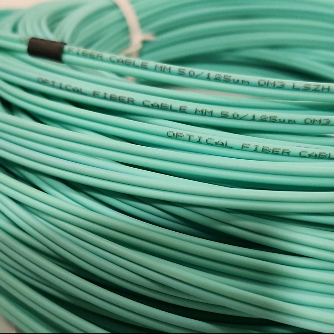 100M (330ft) OM3 LC to LC Fiber Optic Patch Cable Multimode Duplex 50/125um