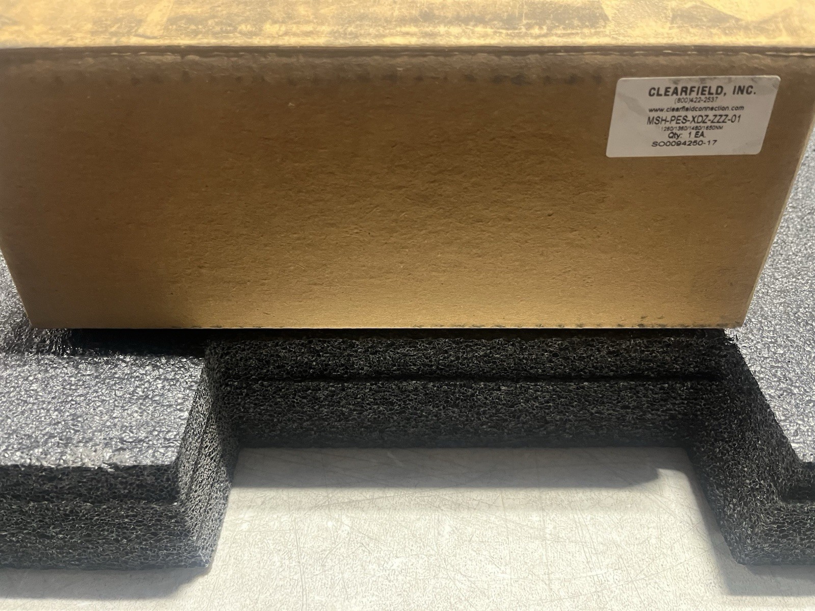 Clearfield MSH-PES-XDZ-ZZZ-01 Clearveiw 1 Slot Fiber Optic Cassette Splitter