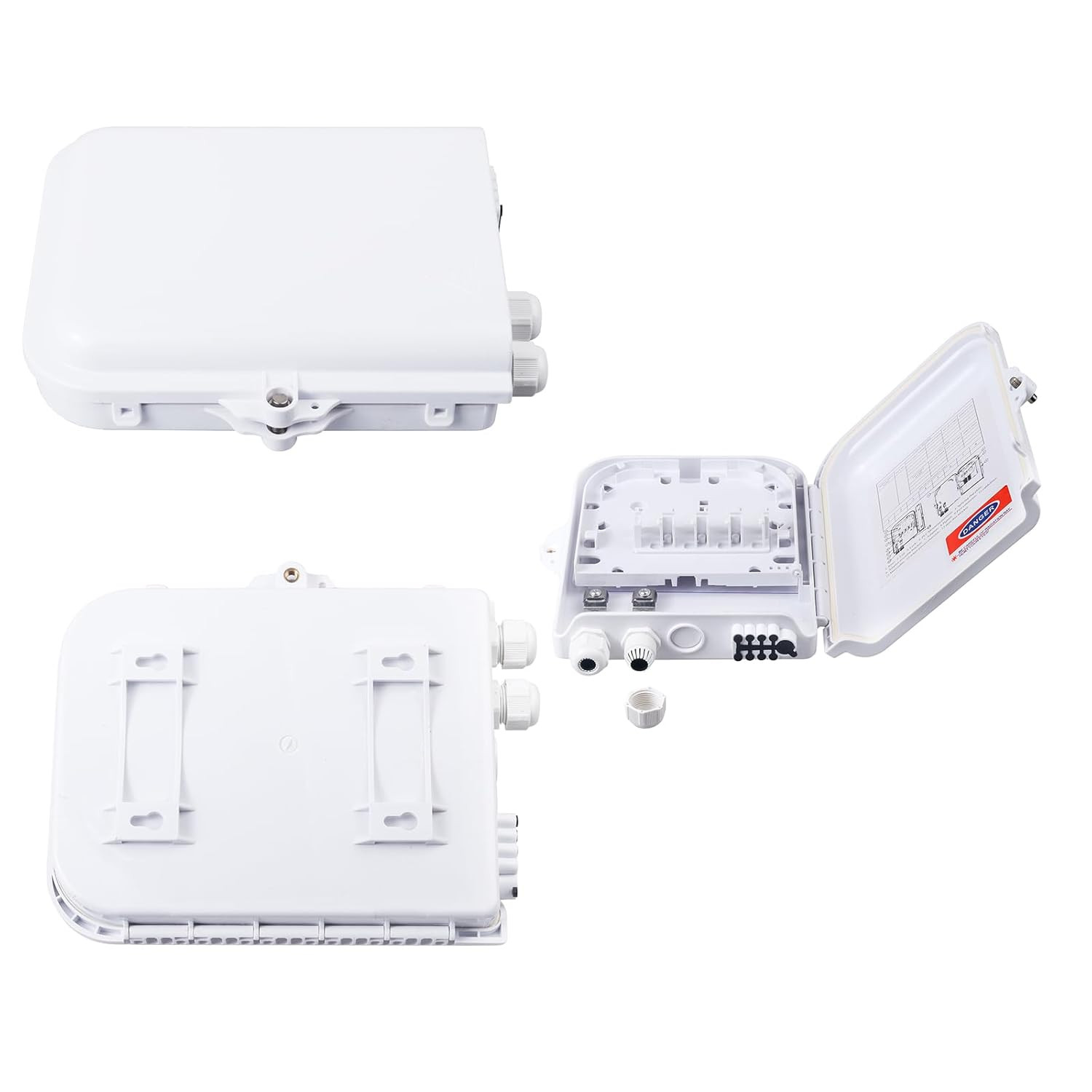 8 Core Fiber Optical Terminal Box Fiber Optic Distribution Enclosure FTTH Fiber