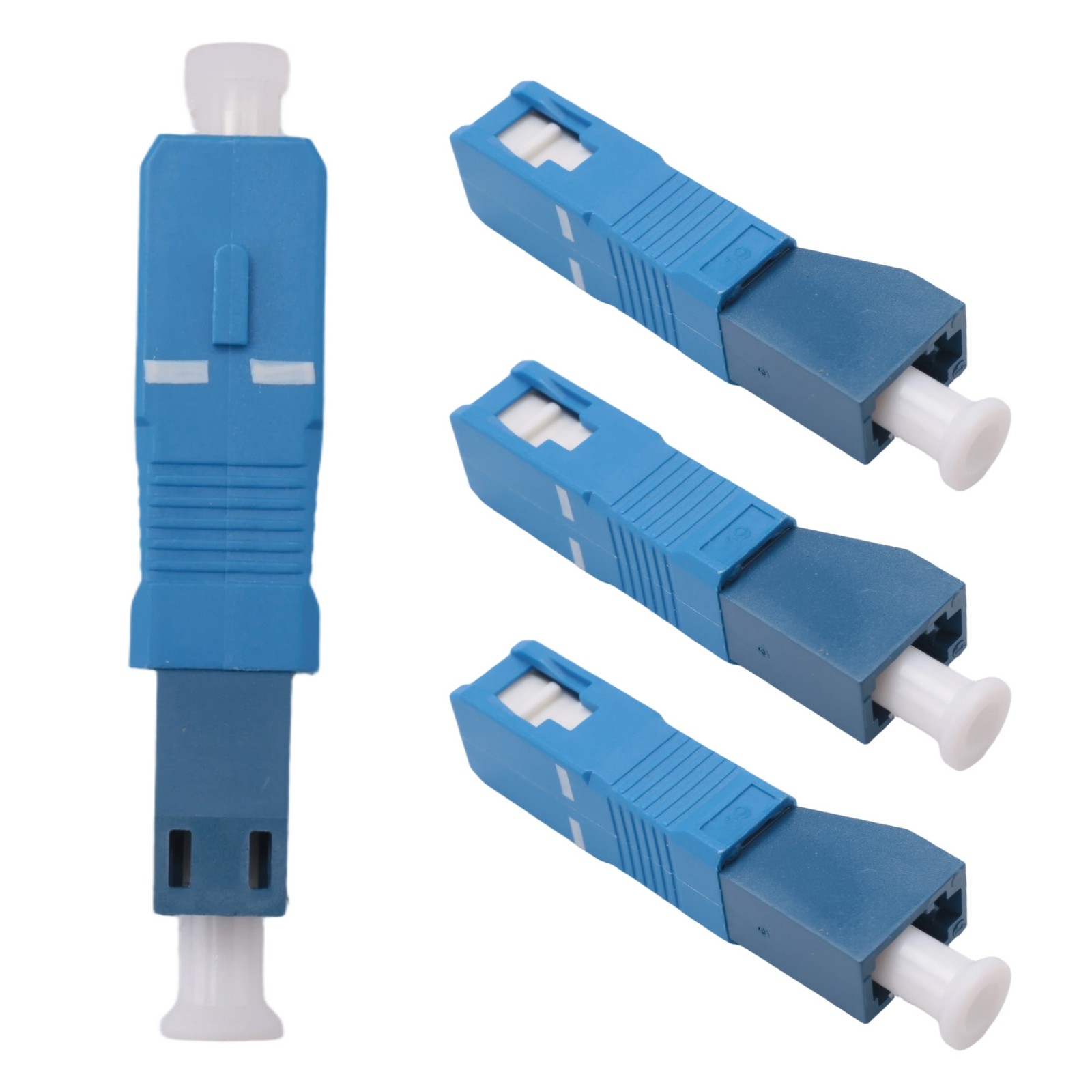 4 Pack Single Mode 9/125Um SC/UPC Male to LC/UPC Female Optical Fiber1716