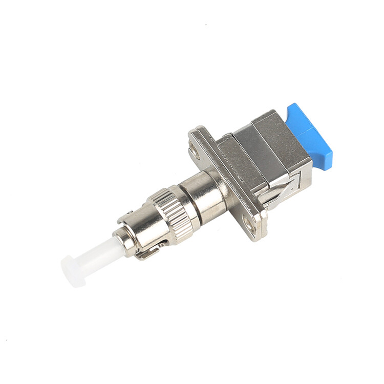 SC/UPC Female to ST/UPC Male Adapter Fiber Optical Coupler Flange Converter