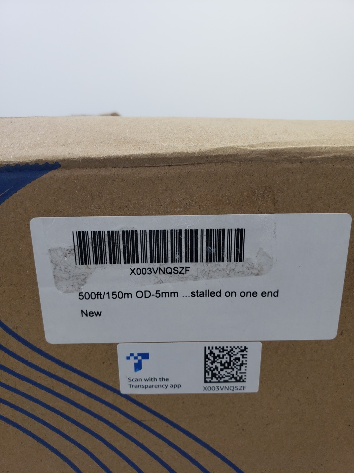 500ft/150m OD-5mm Industrial TPU OM3 Fiber LC to LC Outdoor Armored Fiber Pat…