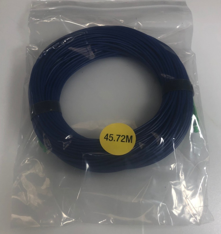 150FT 45.72M SMA 9/125 SC/APC Simplex Fiber Patch Cable 3.0mm
