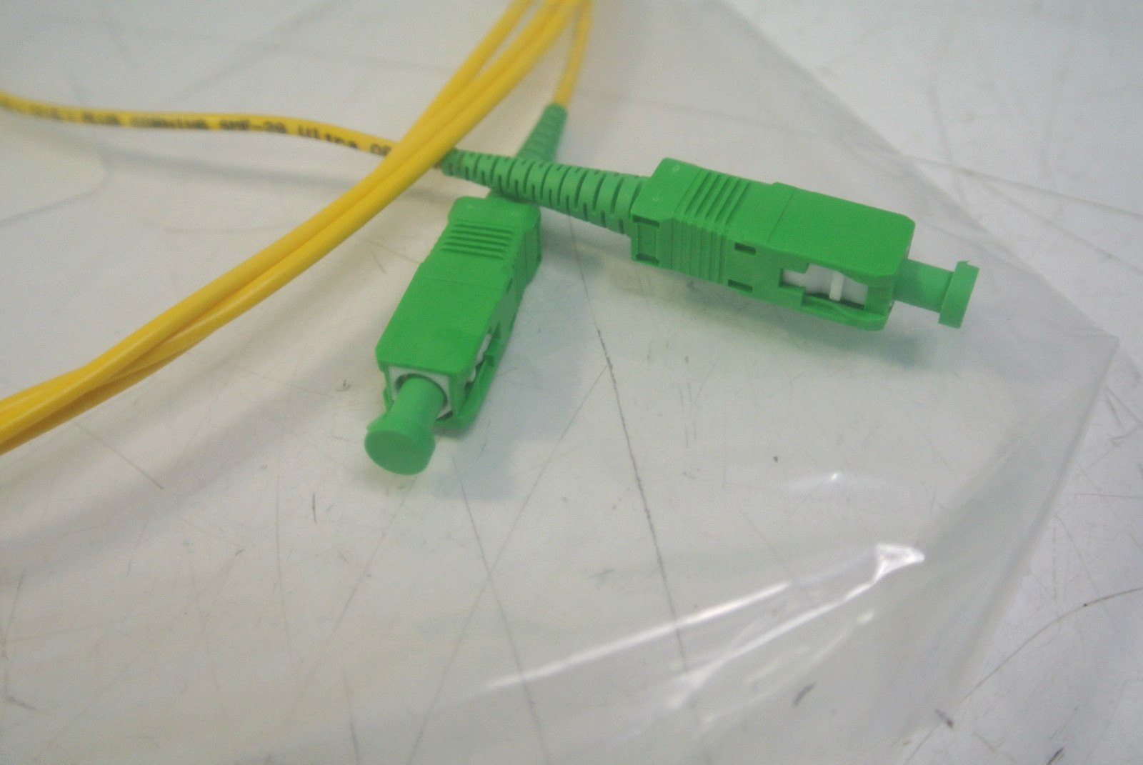 (893) 2m SC/APC-SC/APC Singlemode Simplex OFNR 2.0mm Fiber Optic Patch Cable