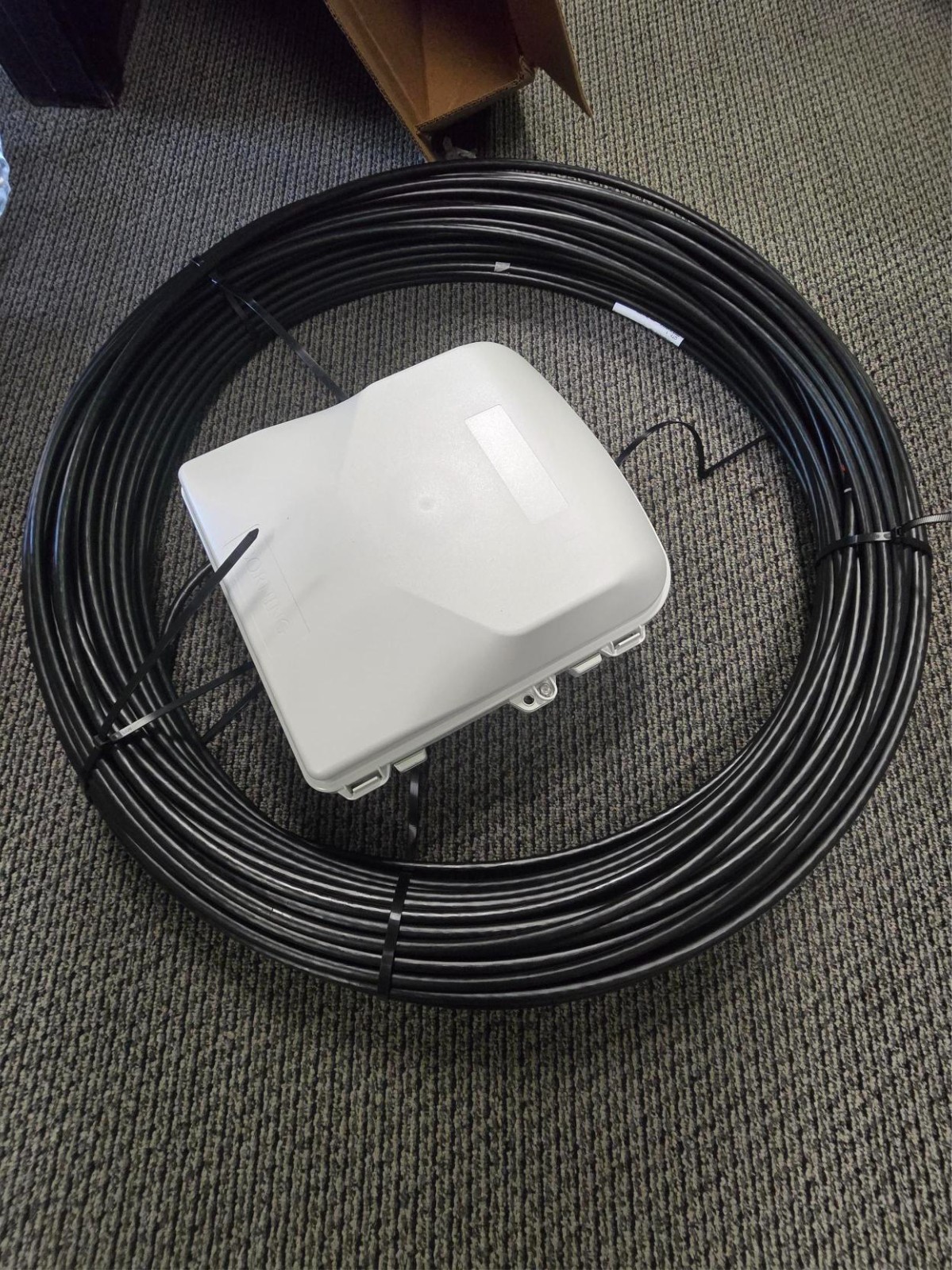 500-ft Factory-Installed 48F ALTOS Lite-Tube OS2 w/ Corning Terminal Assembly