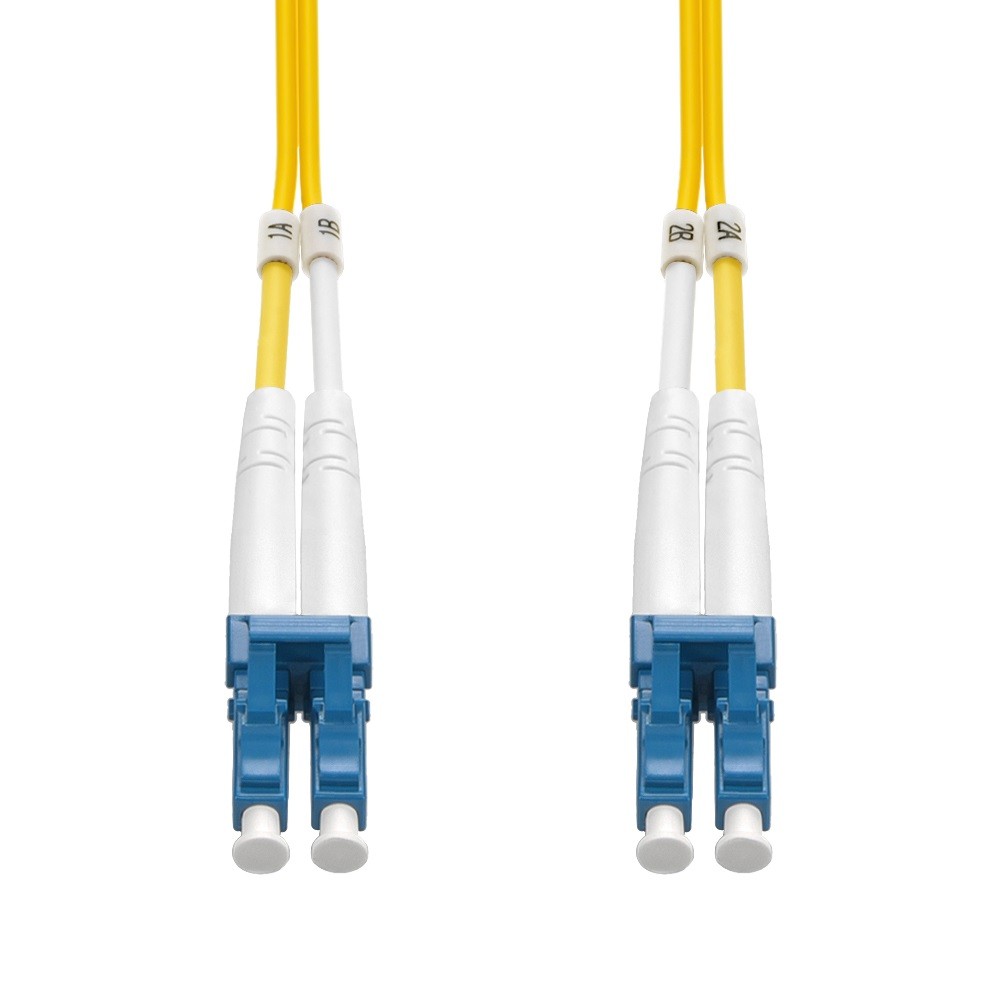 5 Pack of 7m LC/UPC-LC/UPC Singlemode Duplex OFNR 2.0mm Fiber Optic Patch Cable