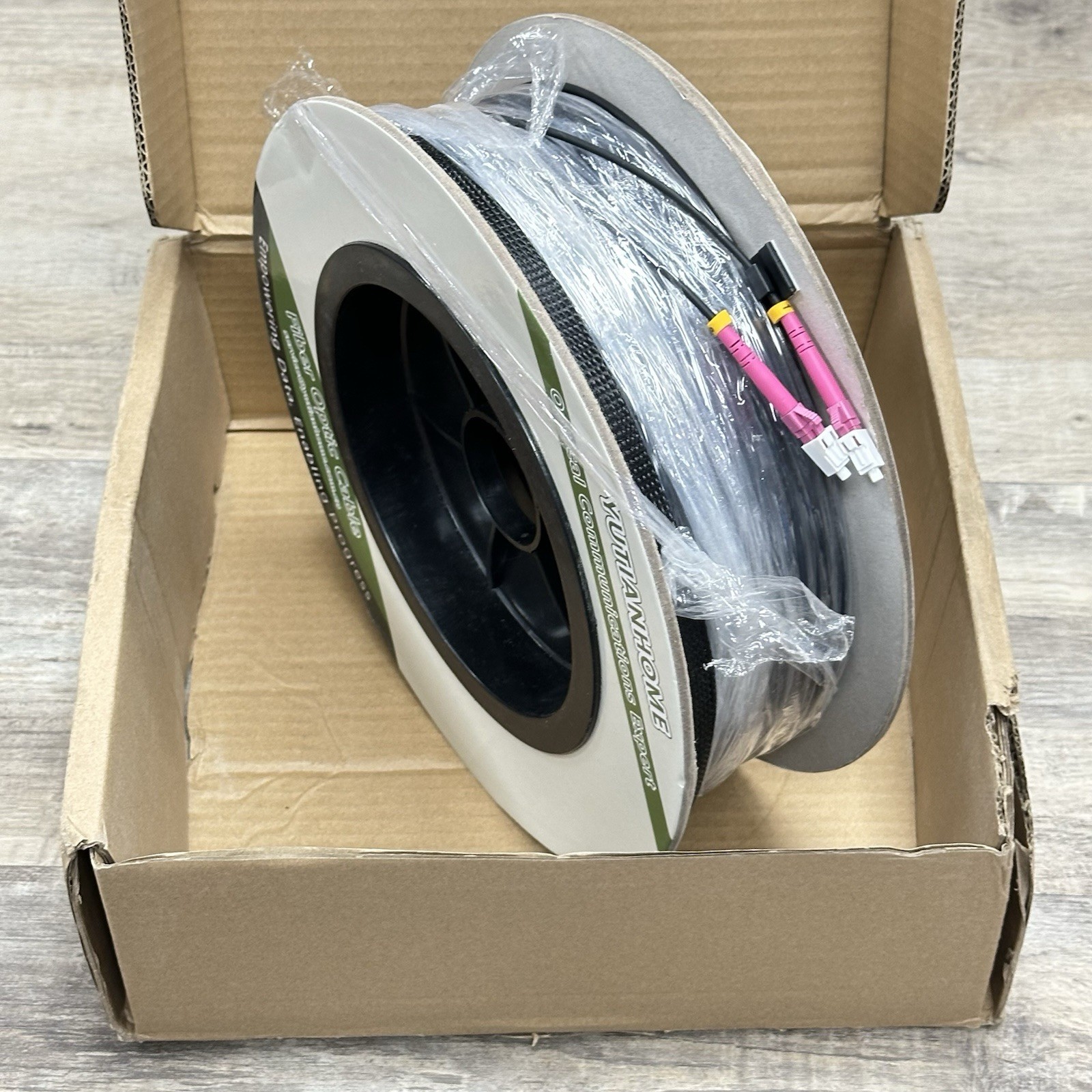 Yutianhome 150M Fiber Optic Cable LC/PC-LC/PC OM4 DX LSZH 3.0MM NEW