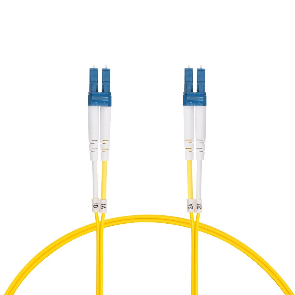 5 Pack of 7m LC/UPC-LC/UPC Singlemode Duplex OFNR 2.0mm Fiber Optic Patch Cable