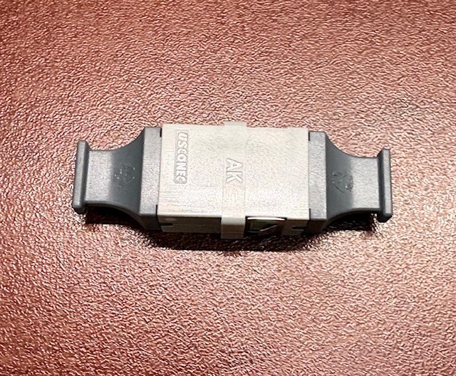 US Conec MTP®/MPO-8/12/24 Grey Fiber Optic Adapter – Lot of 4