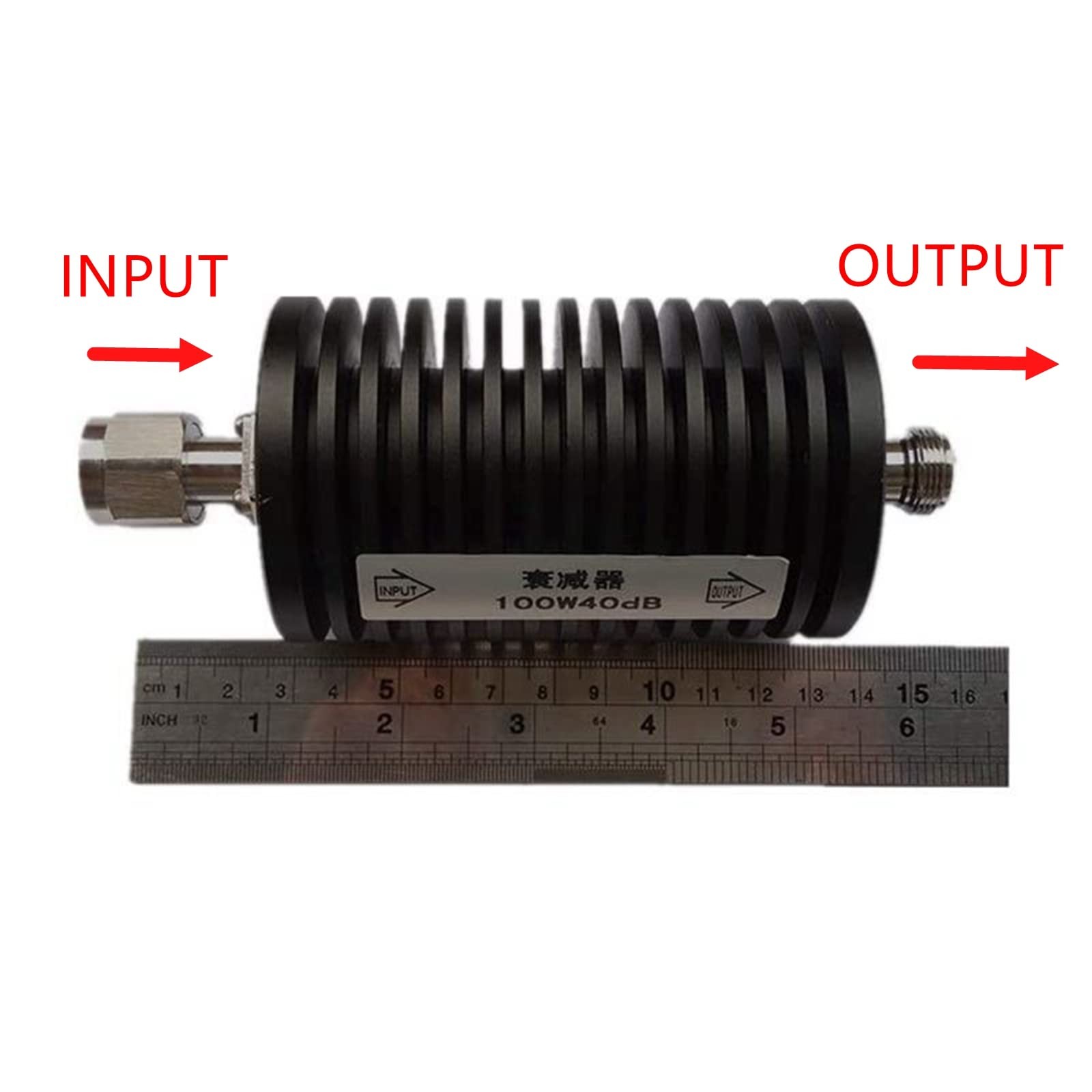 100W N Male to Female Connector attenuator 30db,DC to 3GHz,50 Ohm