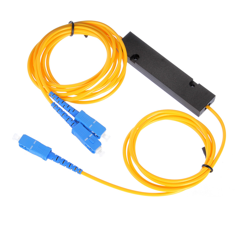 1M Dual Window Coupler SC Optic FBT Fiber Pigtails Splitter cable 1310nm 1550nm