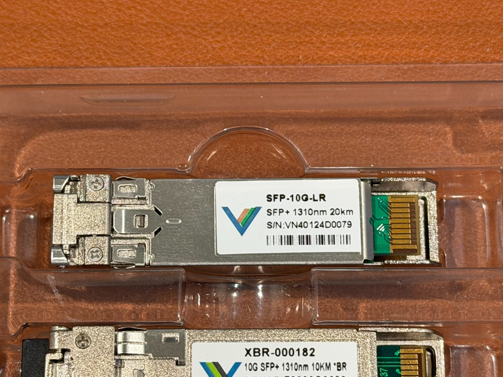 10× SFP+ 10G Fiber Transceivers – Mixed SM/MM – 1310nm 1550nm 850nm
