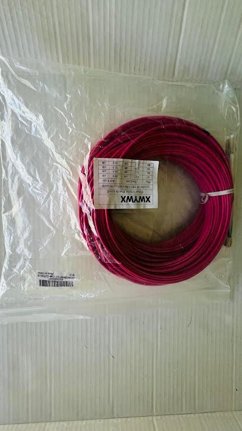 30M/99FT LC/UPC-ST/UPC-0M4-DX-3.0-30M-LSZH Indoor Fiber Optic Patch Cord NEW