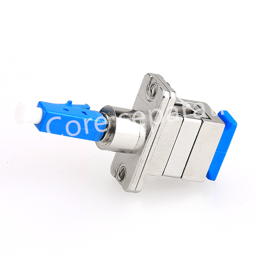 SC/UPC Female to LC/UPC Male Adapter Fiber Optical Coupler Flange Converter