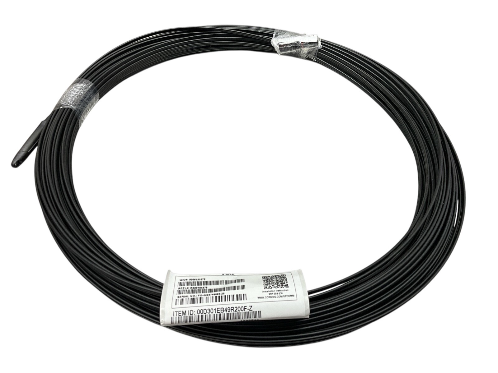 Corning Fiber Optical Cable 00D301EB49R200F-Z Drop and Pushlok Optitap