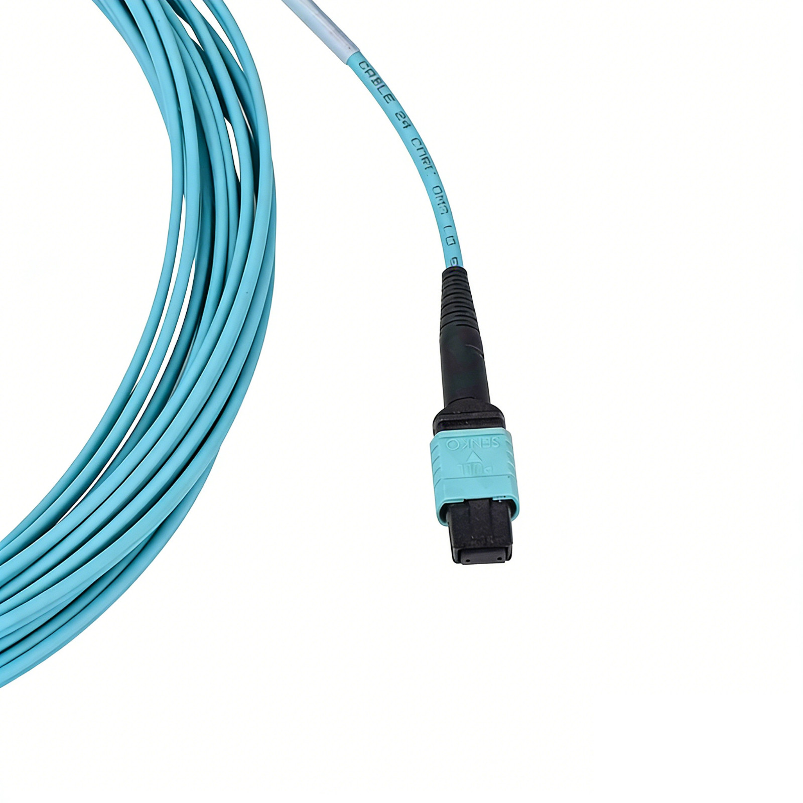 1M MPO/MTP Female to 24xLC Type A OM3 40Gb Breakout Fiber Optic Patch Cord Cable