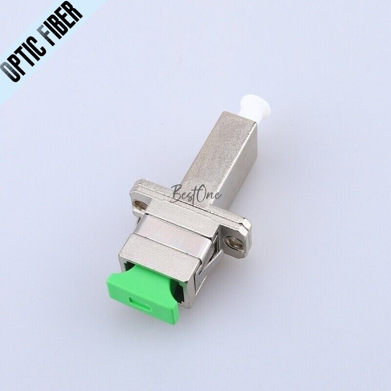 2Pcs LC to SC FC ST UPC APC Optic Fiber Connector Coupler Optical Fiber Adapter