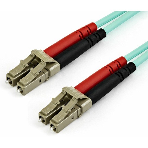 StarTech 450FBLCLC7 7m OM4 LC to LC Fiber Optic Cable Aqua