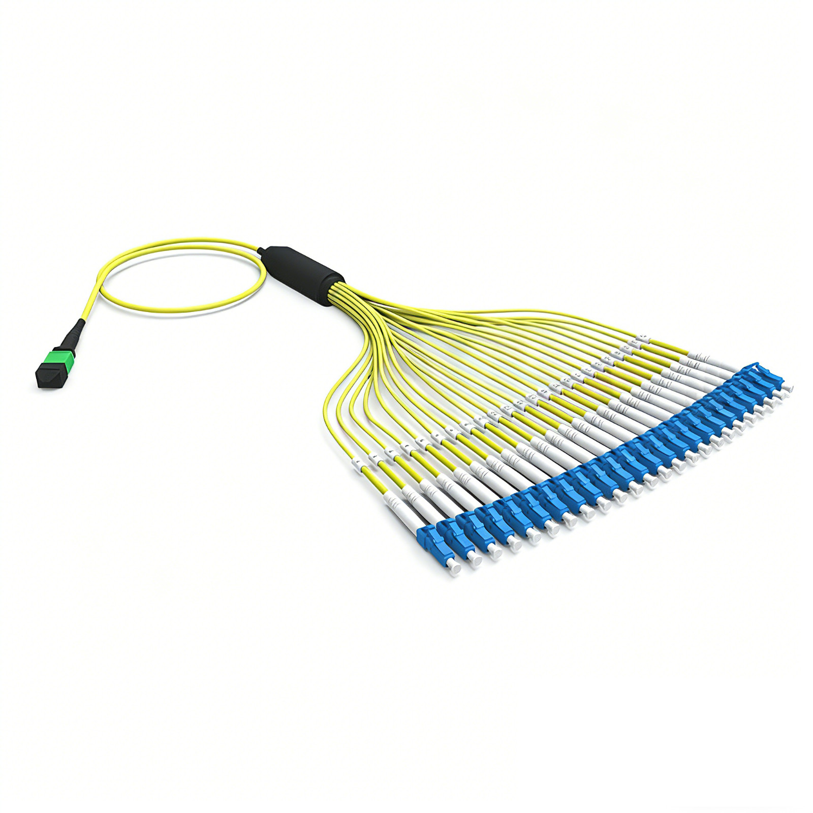MPO/MTP Female/Male to 24 LC UPC Type A Breakout Cable SM Fiber Optic Patch cord