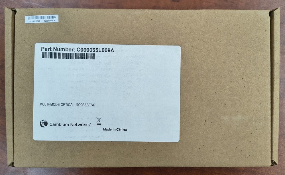 Cambium New C000065L009A Multimode Optical SFP Module w/License Key for PTP670