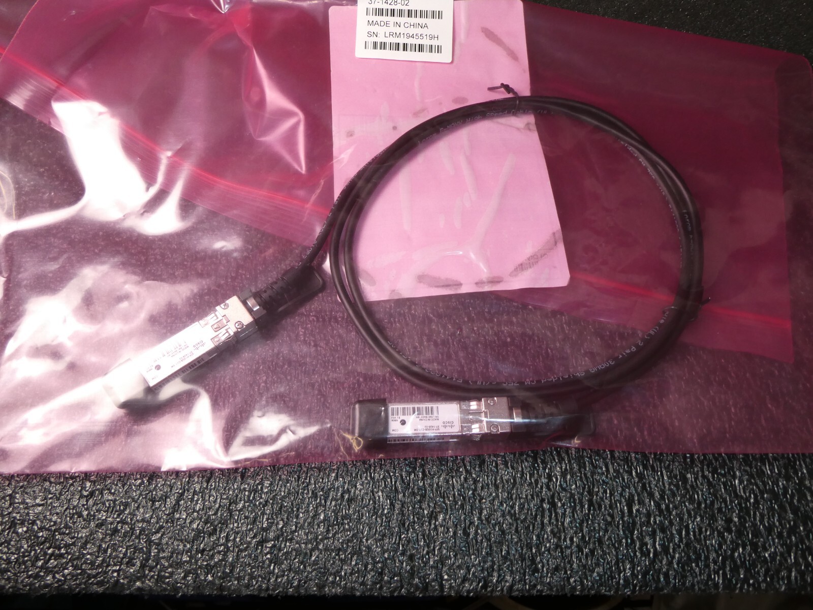 Genuine Cisco SFP-H10GB-CU1-5M 10GBase-CU SFP+ Cable 1.5M