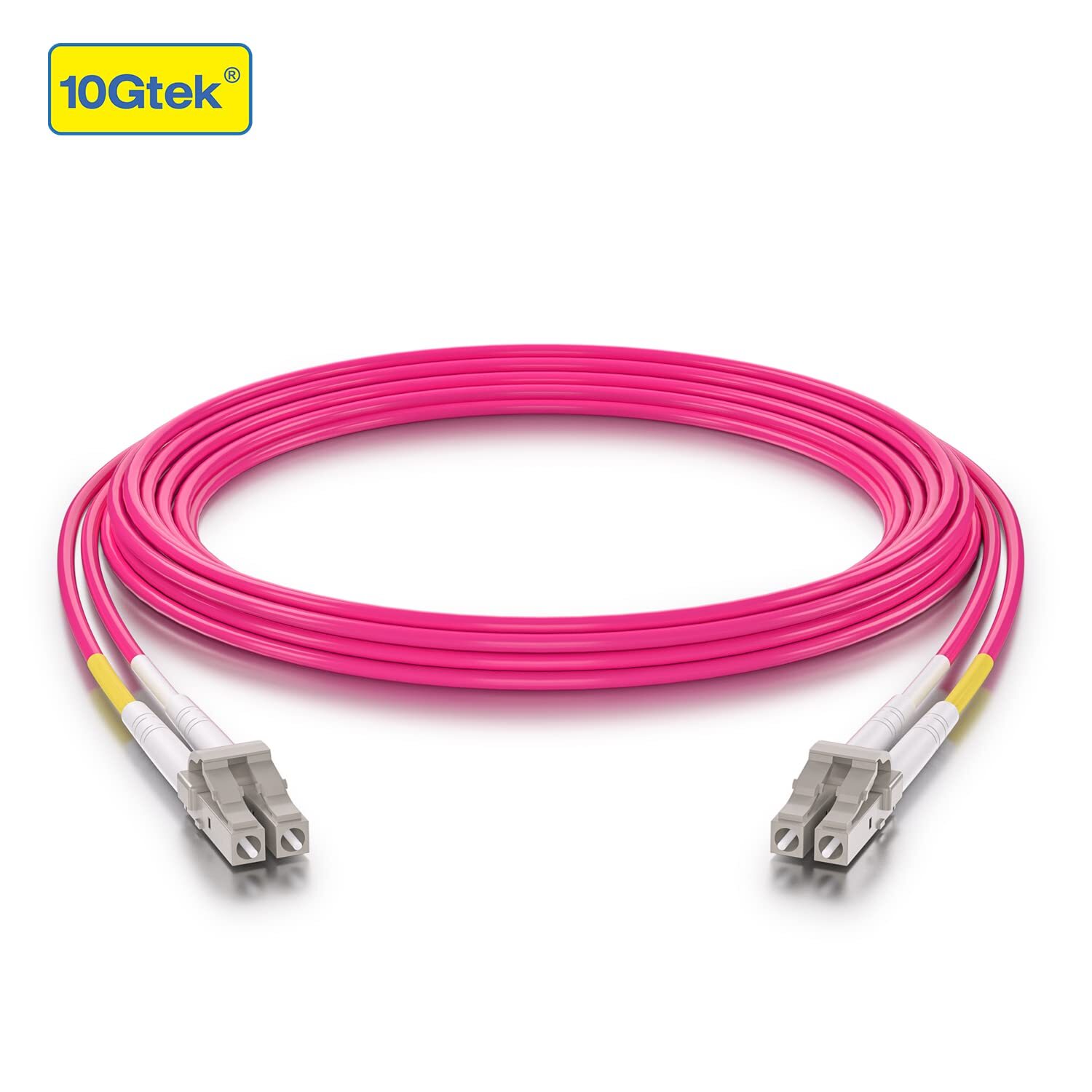 OS2/OM3/OM4 Fiber Patch Cable Singlemode&Multimode Duplex LC to LC Jumper 1~50m
