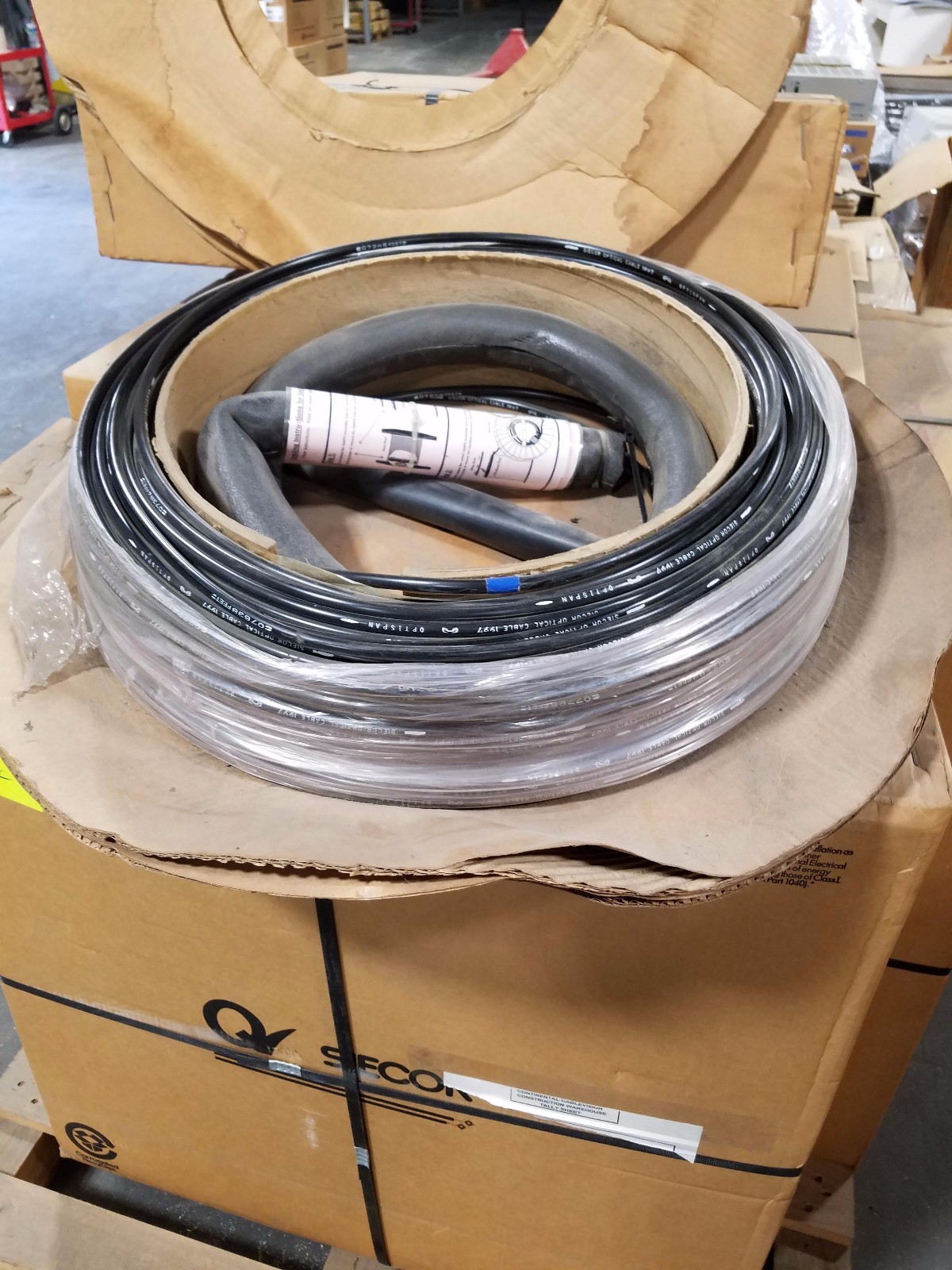 SIECOR 6F-OPTISPAN-SCUPC/X 600FT FIBER OPTIC CABLE ASSEMBLY