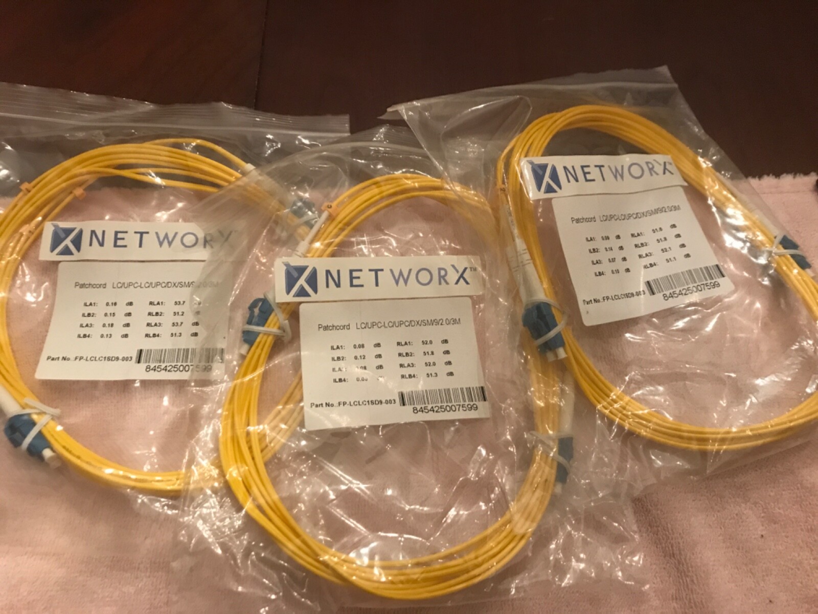Lot of 3 net worx FP-LCLC1SD9-003