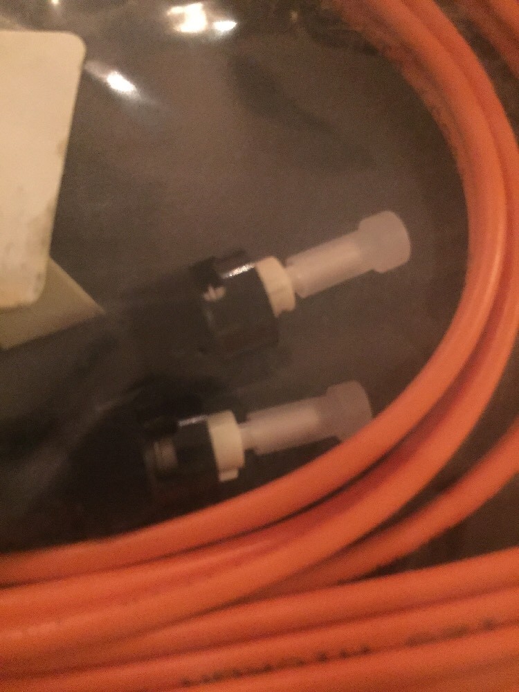 Lot Of 5 Fiber Dup Zip ST/SC 62.5/125 Fiber Patch Cable 20 Feet