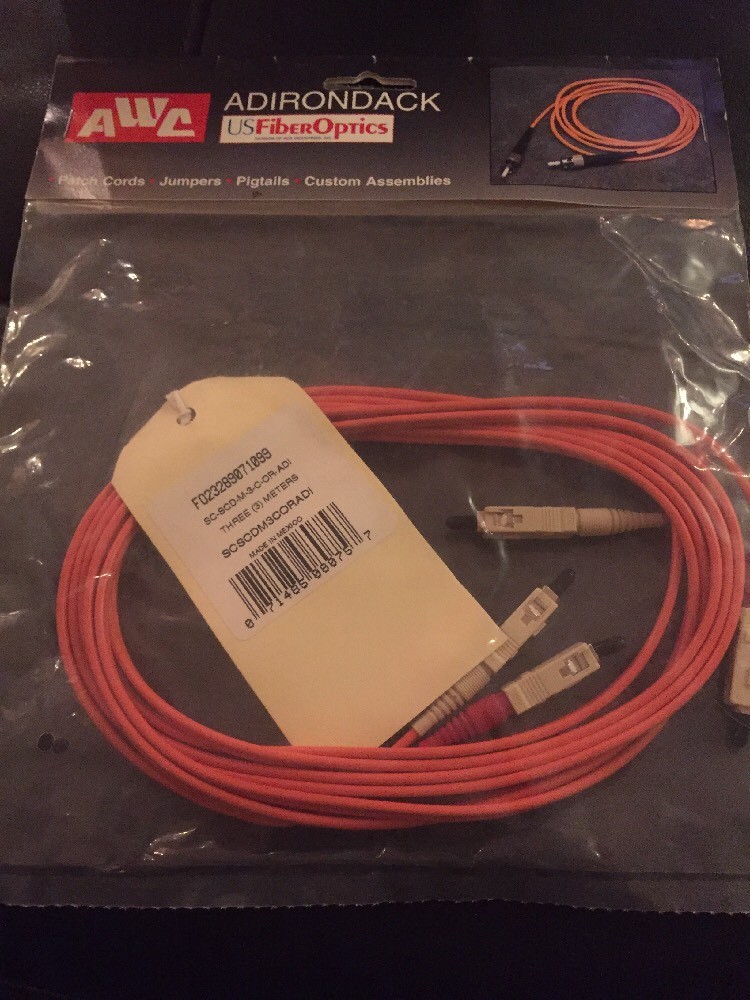 Adirondack Fiber Optic cable 3 Meters T3