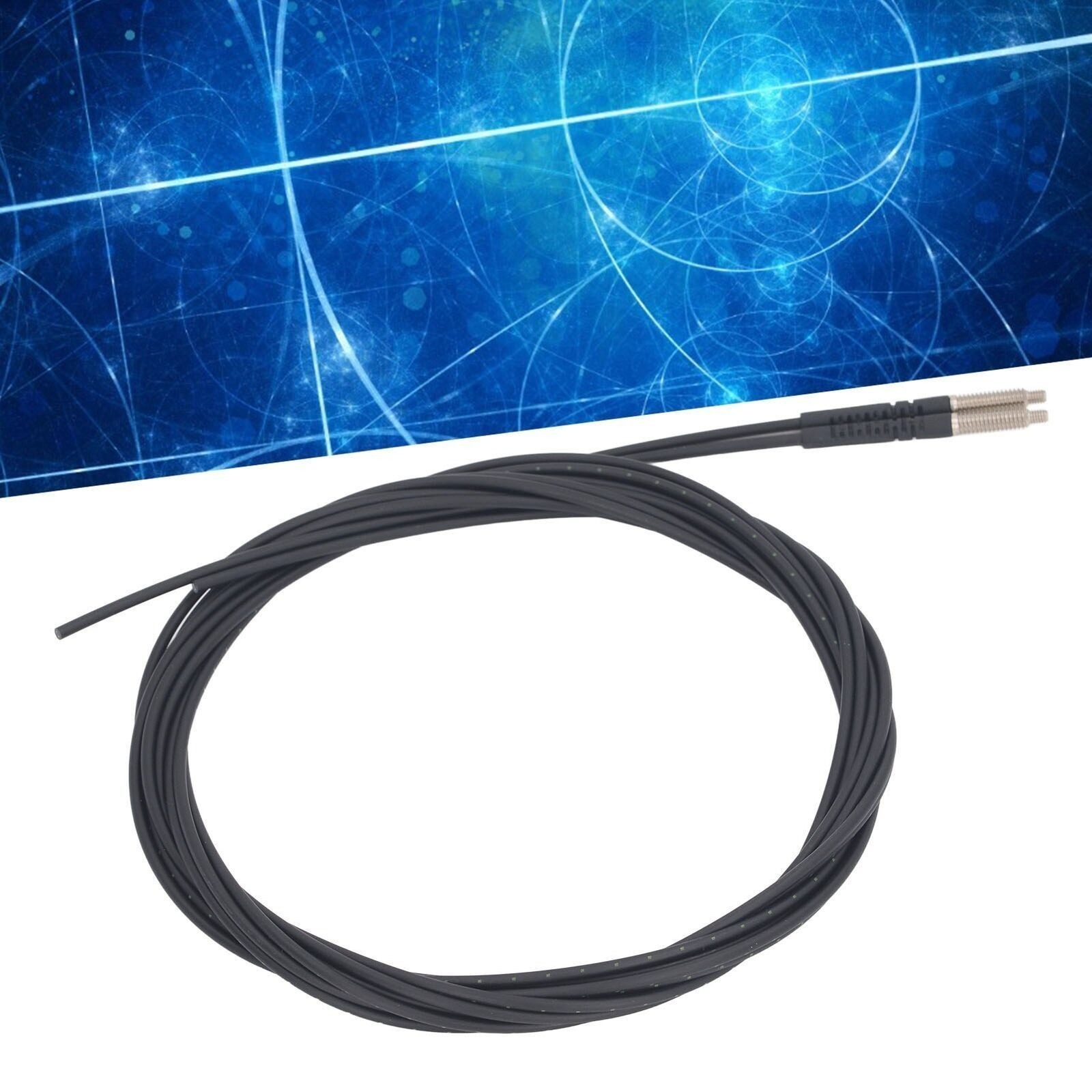 Fiber Optic Sensor 0 to 3600mm Distance Measuring M4 Thread Probe Fiber Optic